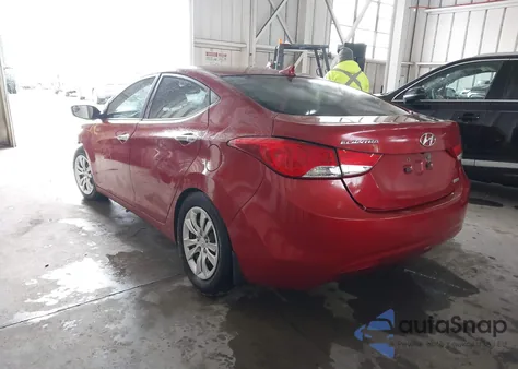 2012 Hyundai Elantra Limited (Ulsan Plant) z USA, uszkodzony, nr VIN KMHDH4AE8CU464528